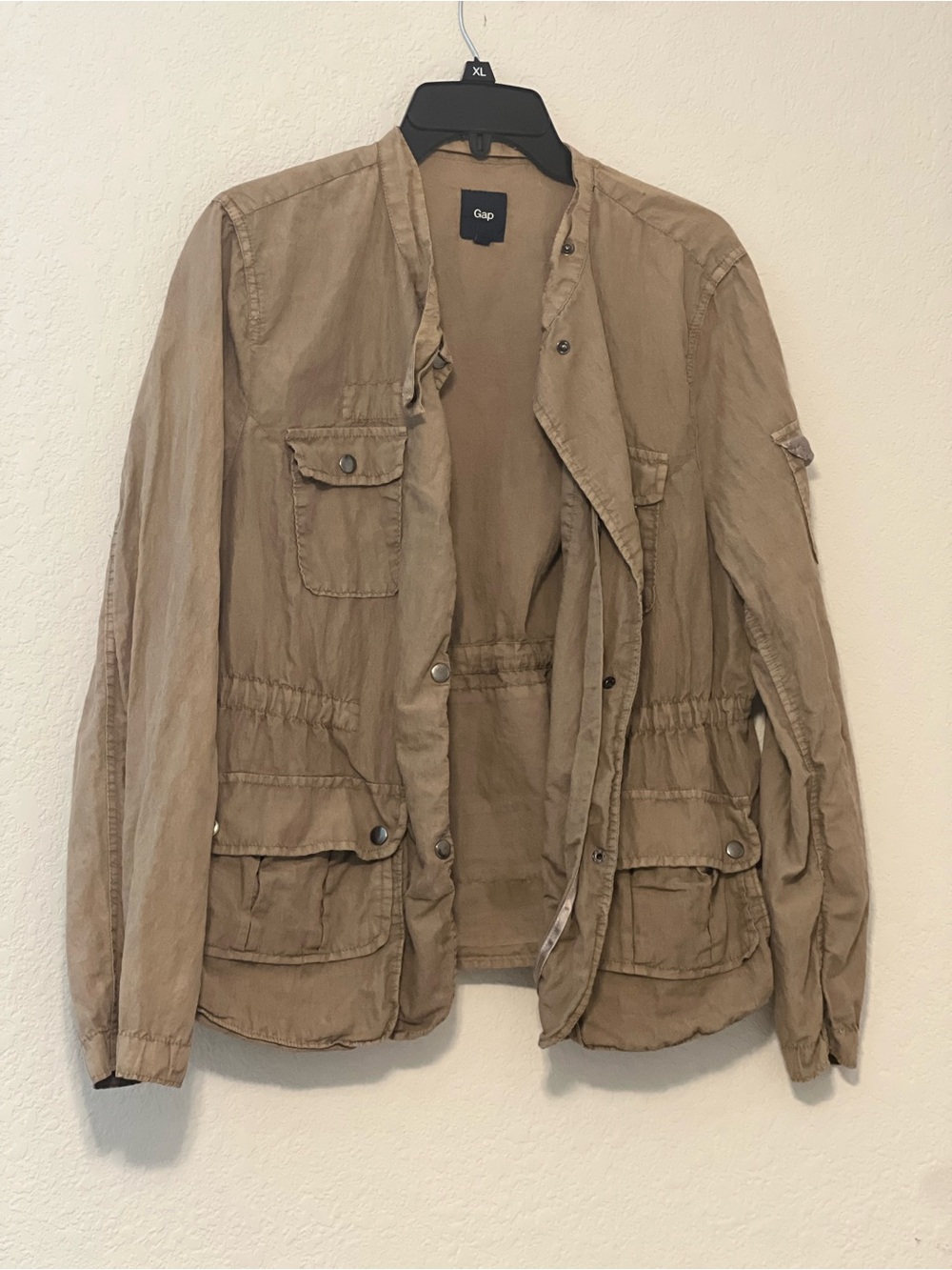 GAP Tan Women's Military Field Jacket